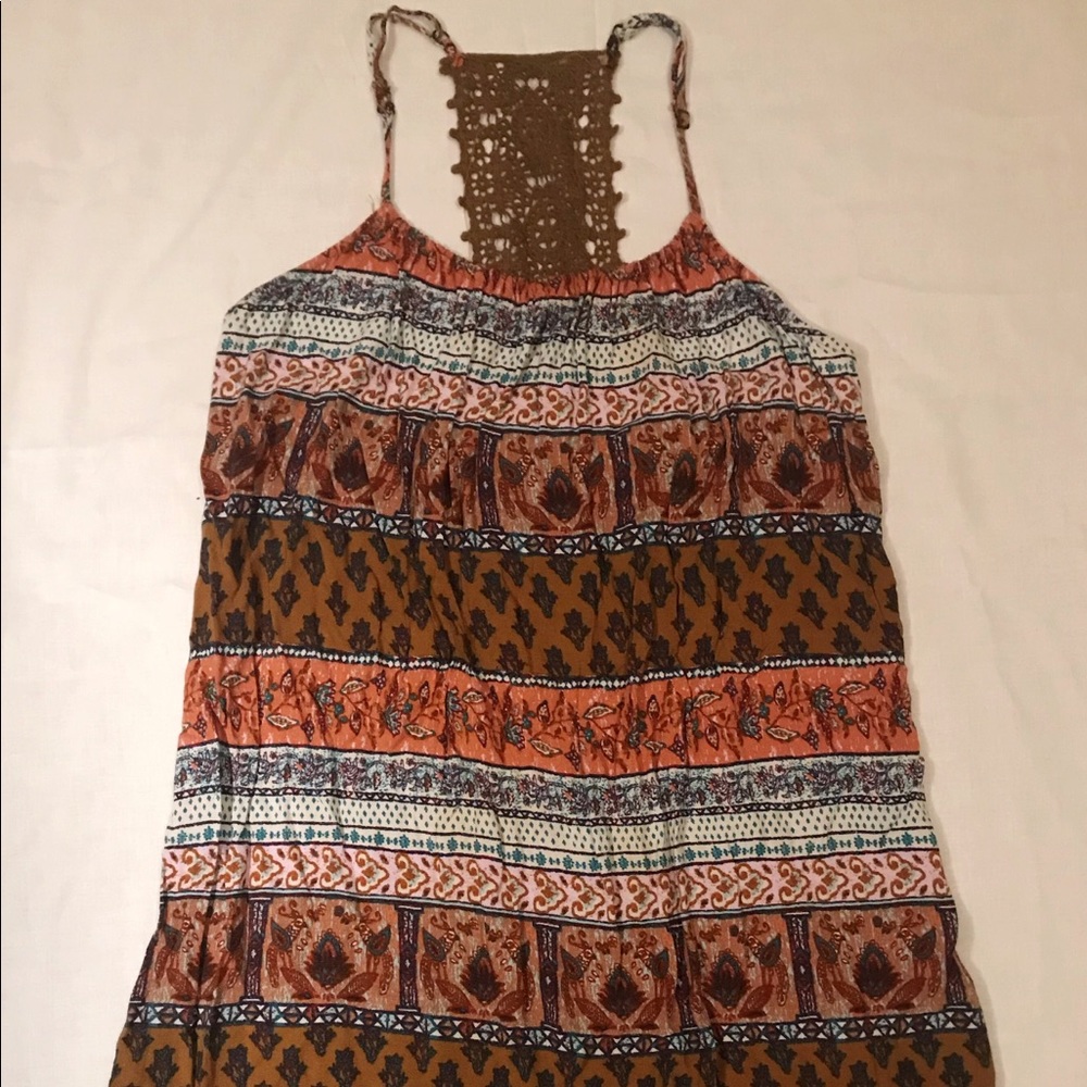 Boho styled summer dress
